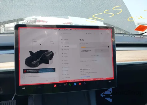 2023 Tesla Model 3 Rear-Wheel Drive from USA, damaged, VIN 5YJ3E1EA7PF641695